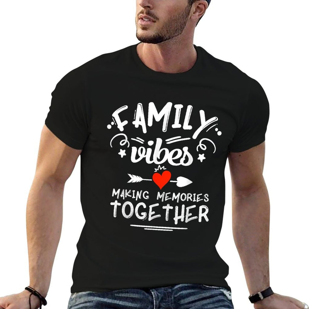 Family Vibes Making Memories 2025 Family Reunion Matching  Classic T-Shirt