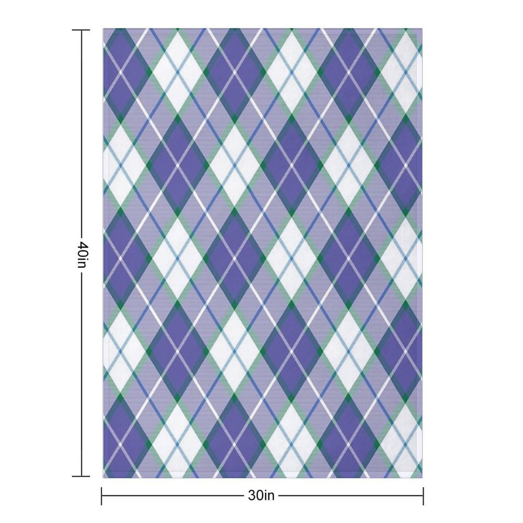 Northwest Tartan Sustainable Throw Blanket