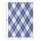 Northwest Tartan Sustainable Throw Blanket