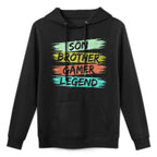 Funny Gamer Vintage Video Games For Boys Brother Son Casual Wear Hoodie