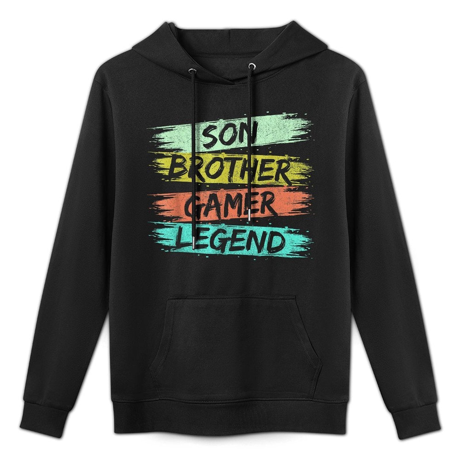 Funny Gamer Vintage Video Games For Boys Brother Son Casual Wear Hoodie