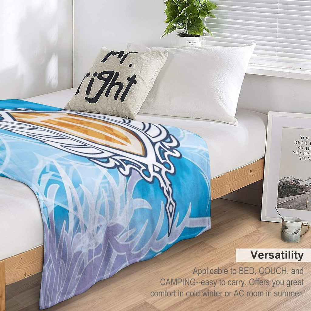 FFXIV Paladin Job Mat Anti-pilling Throw Blanket