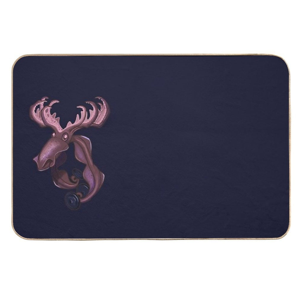 The Moosecless  Fade-Resistant Bath Mat