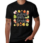 Baking Spirits Bright Christmas Gingerbread Lover Xmas Party  Affordable Price T-Shirt
