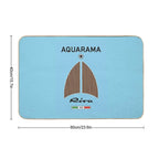Riva Aquarama Luxury Yacht Italy Venice  Dirt-Trapping Bath Mat
