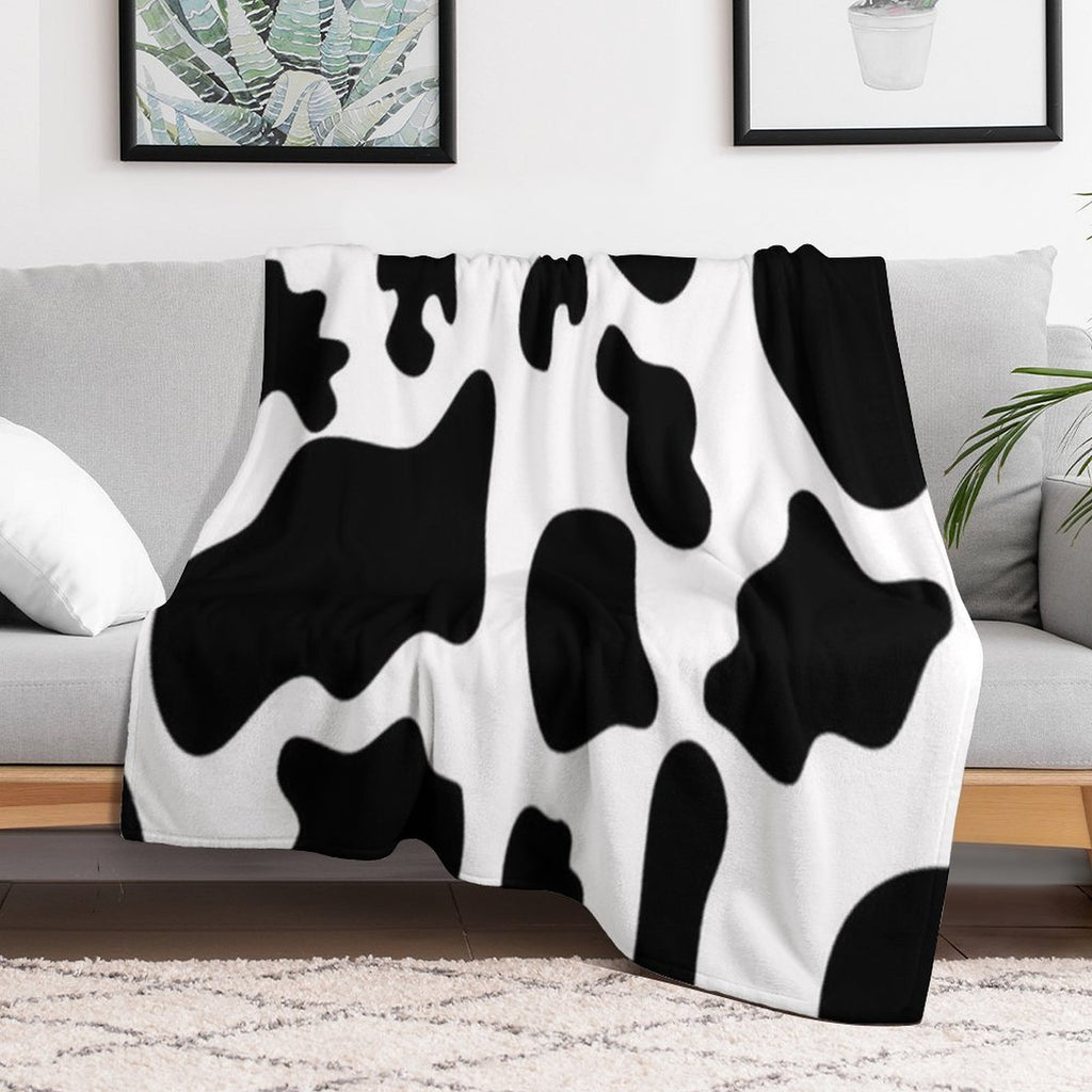 Cow Spots Comfort Throw Blanket