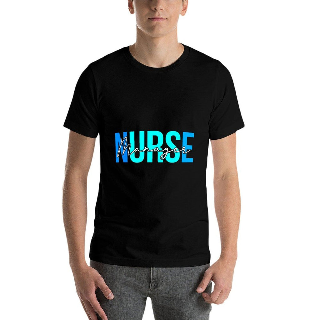 Women Manager Nurse Gifts For Womens Nursing Apparel  Trendy Pattern T-Shirt