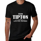 Team TIPTON Lifetime Member TIPTON Family  Trendy Pattern T-Shirt