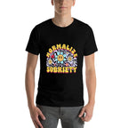 Normalize Sobriety Clean Sober Recovery Gift 12 Steps Addict  Vintage-inspired T-Shirt