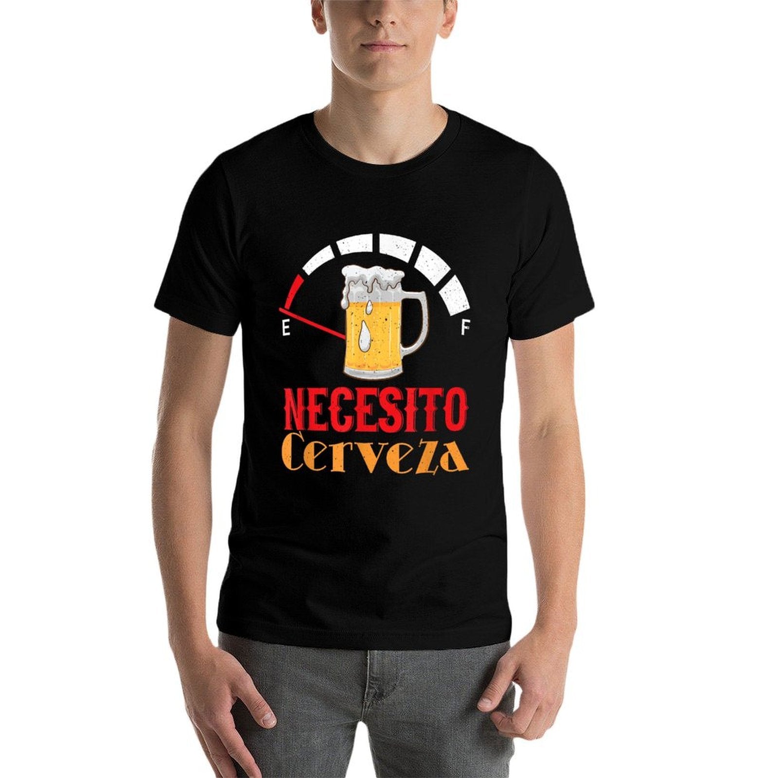 Necesito Cerveza Mexican Beer Funny  Odor-resistant T-Shirt
