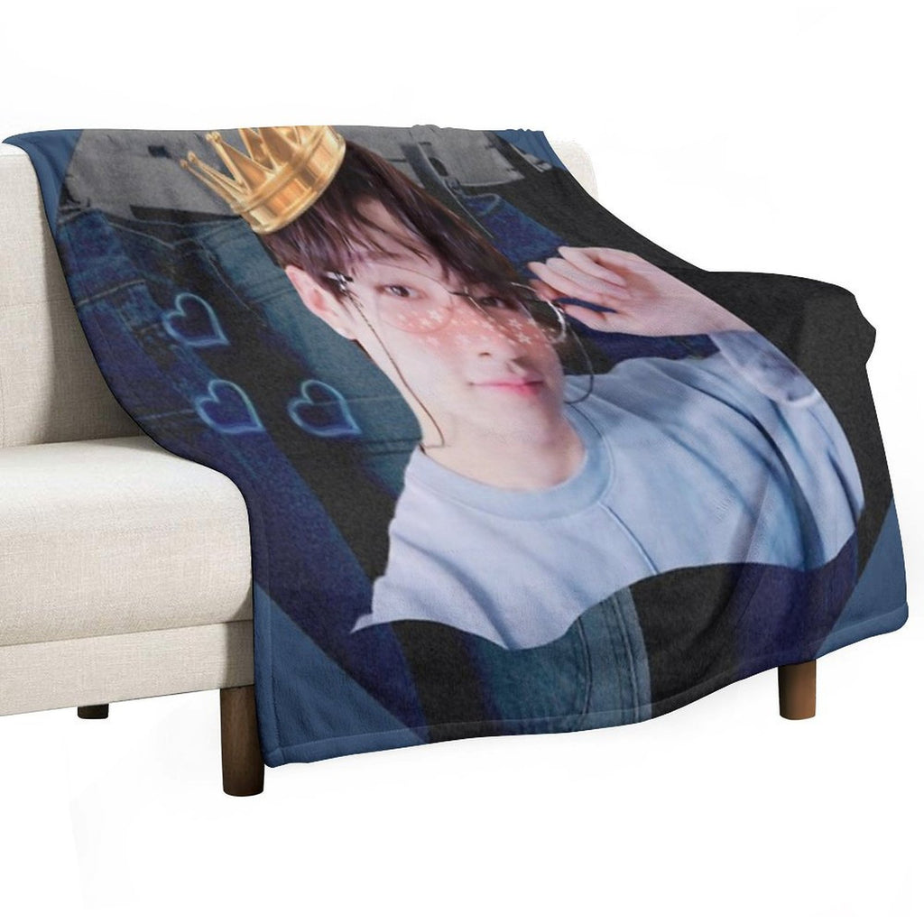 Stray Kids Bangchan Gift-ready Throw Blanket