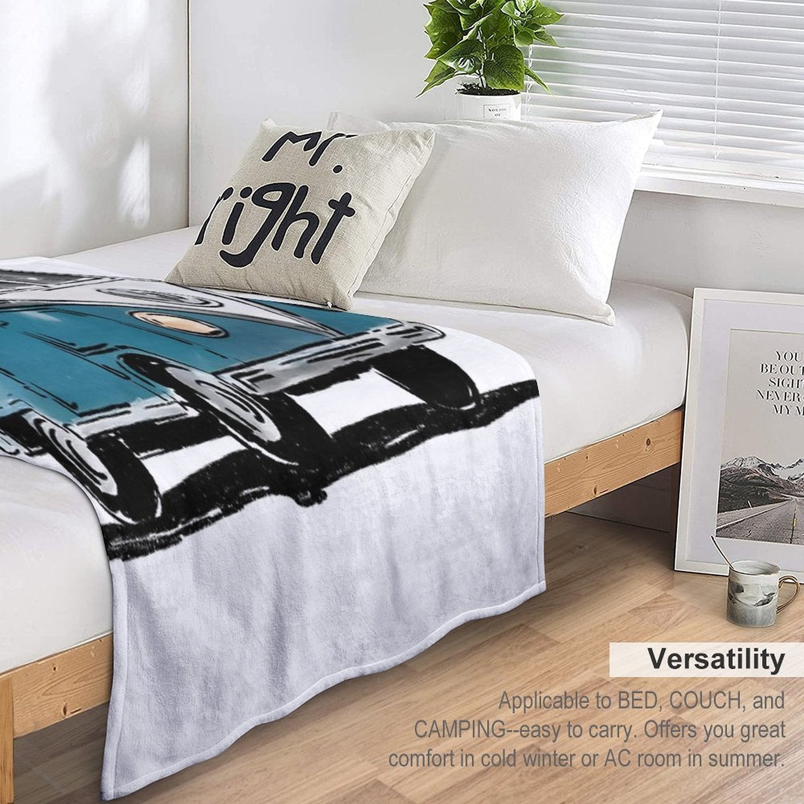 Van Versatility Throw Blanket