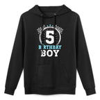 Kids 5th Birthday Boy 5 Race Car Fifth Birthday Racing Car Adjustable Hood Hoodie
