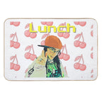 Fan Made Billie Eilish LUNCH Merch  Eco-Friendly Bath Mat