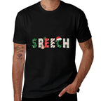 Speech Therapy Christmas SLP Speech Language Pathologist  Easy-care T-Shirt
