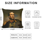Nicolas Cage Soft Short Plush Fabric Throw Pillow