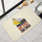 The Gay Steel Mill Hot Stuff Comin Through Durable Bath Mat