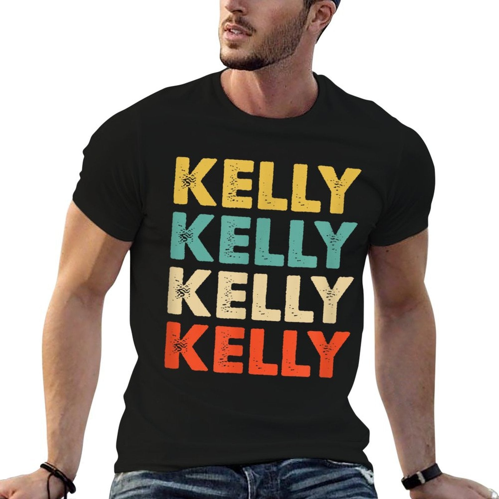 Kelly Name  Cotton T-Shirt