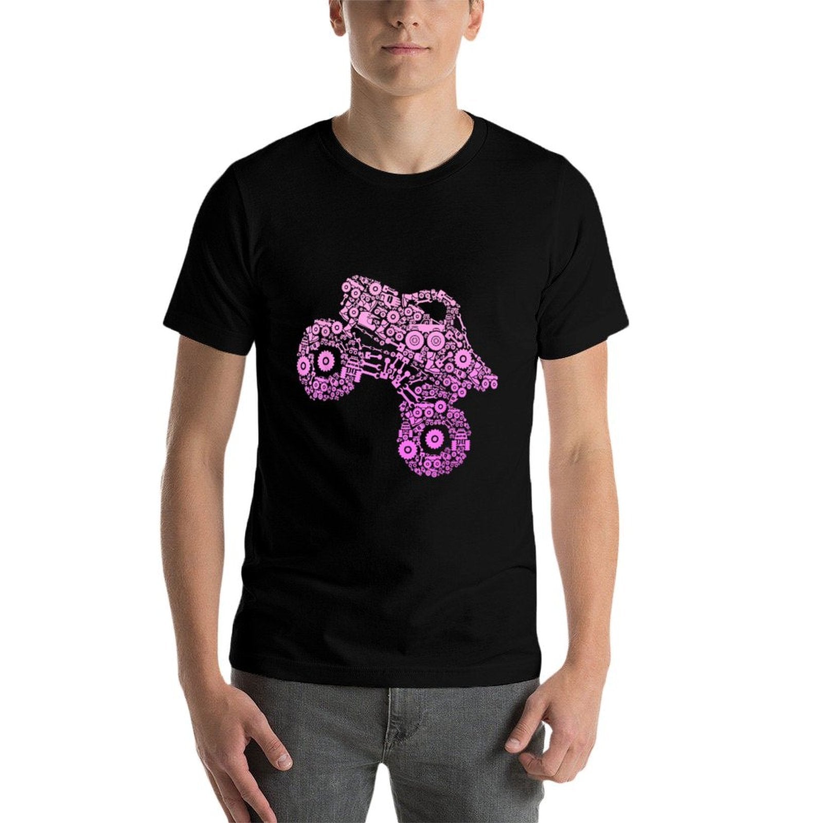 Monster Truck Girls Women  Tagless Design T-Shirt