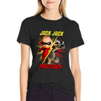 Disney Pixar The Incredibles 2 Jack-Jack Vs. Raccoon Retro  Breathable T-Shirt