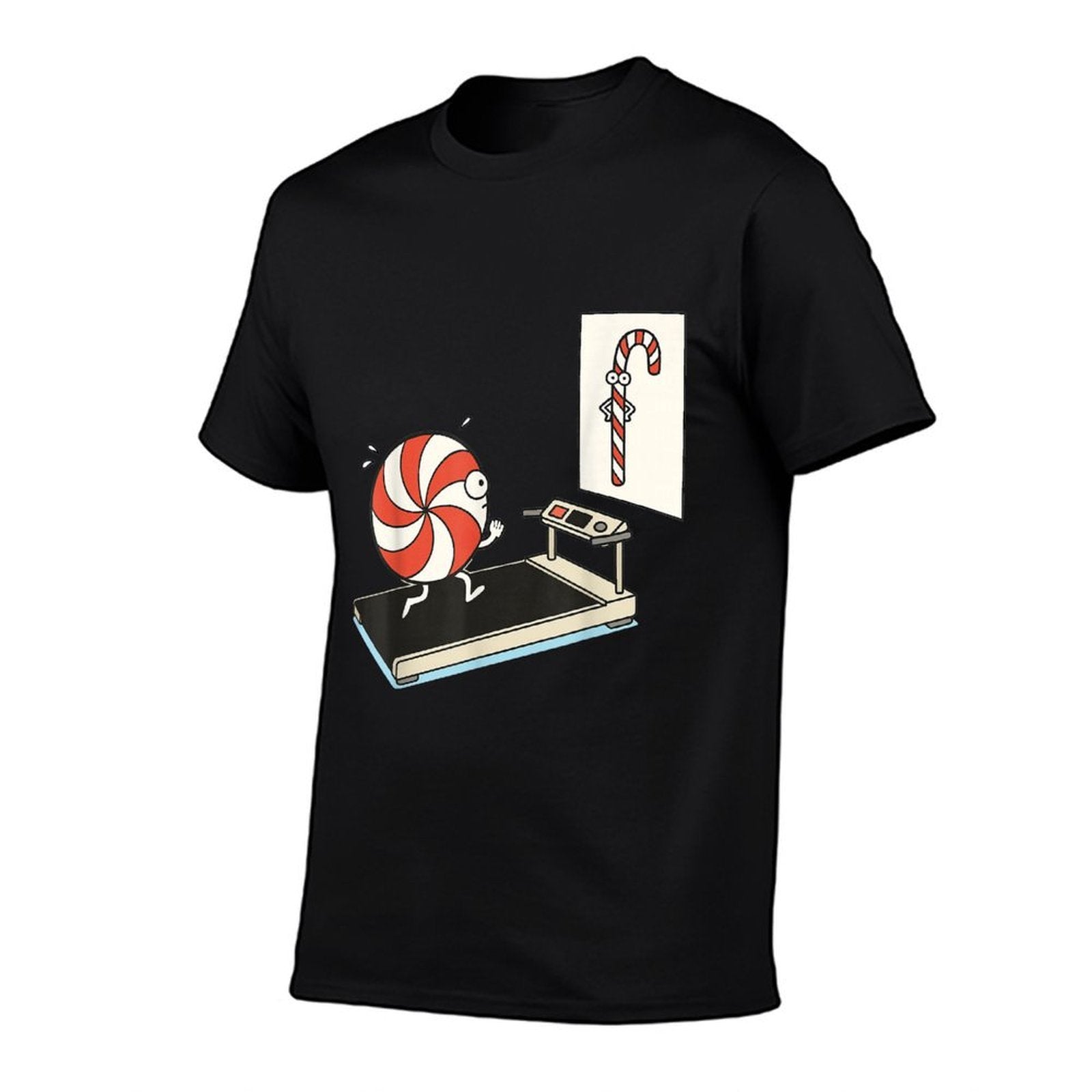 Funny Christmas Candy Cane Peppermint Candy Humor Jokes Kids  Relaxed-fit T-Shirt