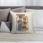 Rainy Day Fun Soft Skin-Friendly Throw Pillow