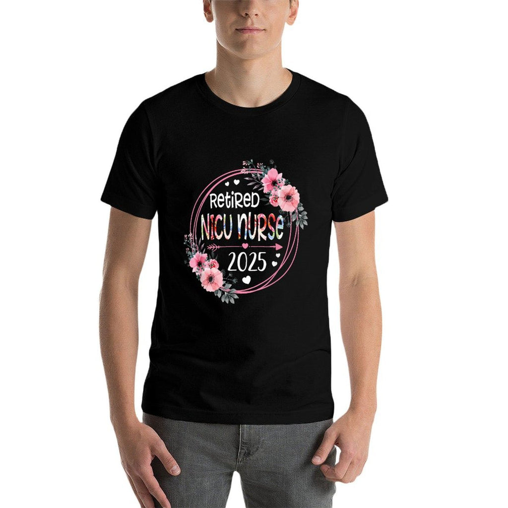 Retired NICU Nurse Est 2025 Retirement ER ICU NICU RN Nurses  Affordable Price T-Shirt