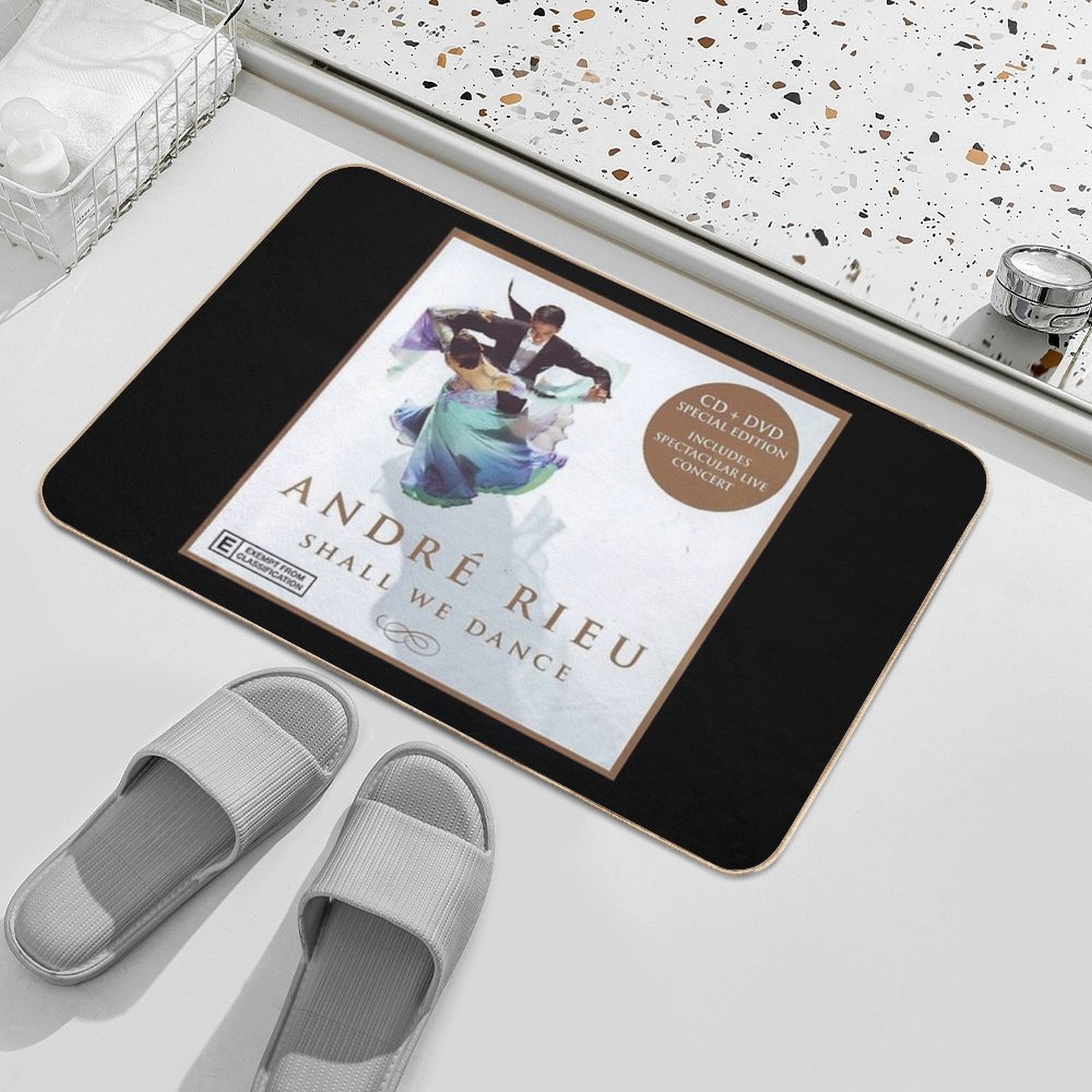 Andre Rieu 71Cj  Toxin-Free Bath Mat