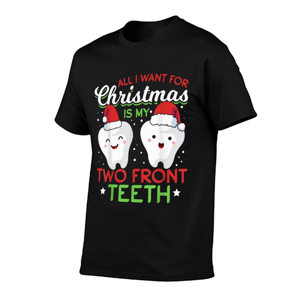 My Two Frontth Christmas  Slim-fit Cut T-Shirt