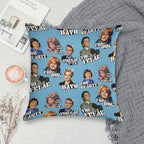 PRISONER CELL BLOCK H - Vintage Style Character Art - Cast Stars Soft Warmth Comfort Throw Pillow