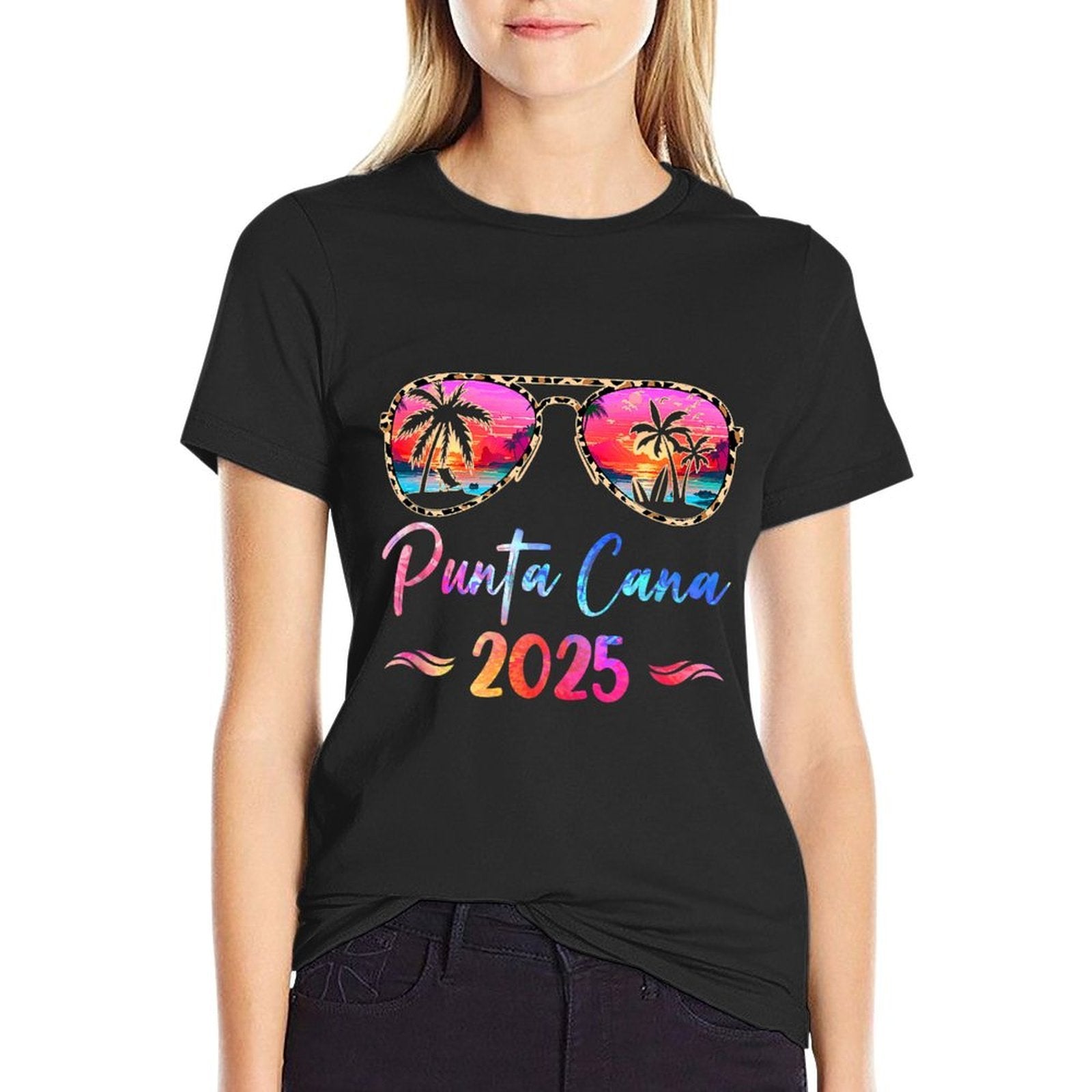Punta Cana Vacation 2025 Matching Group Family Summer Trip  Vintage-inspired T-Shirt
