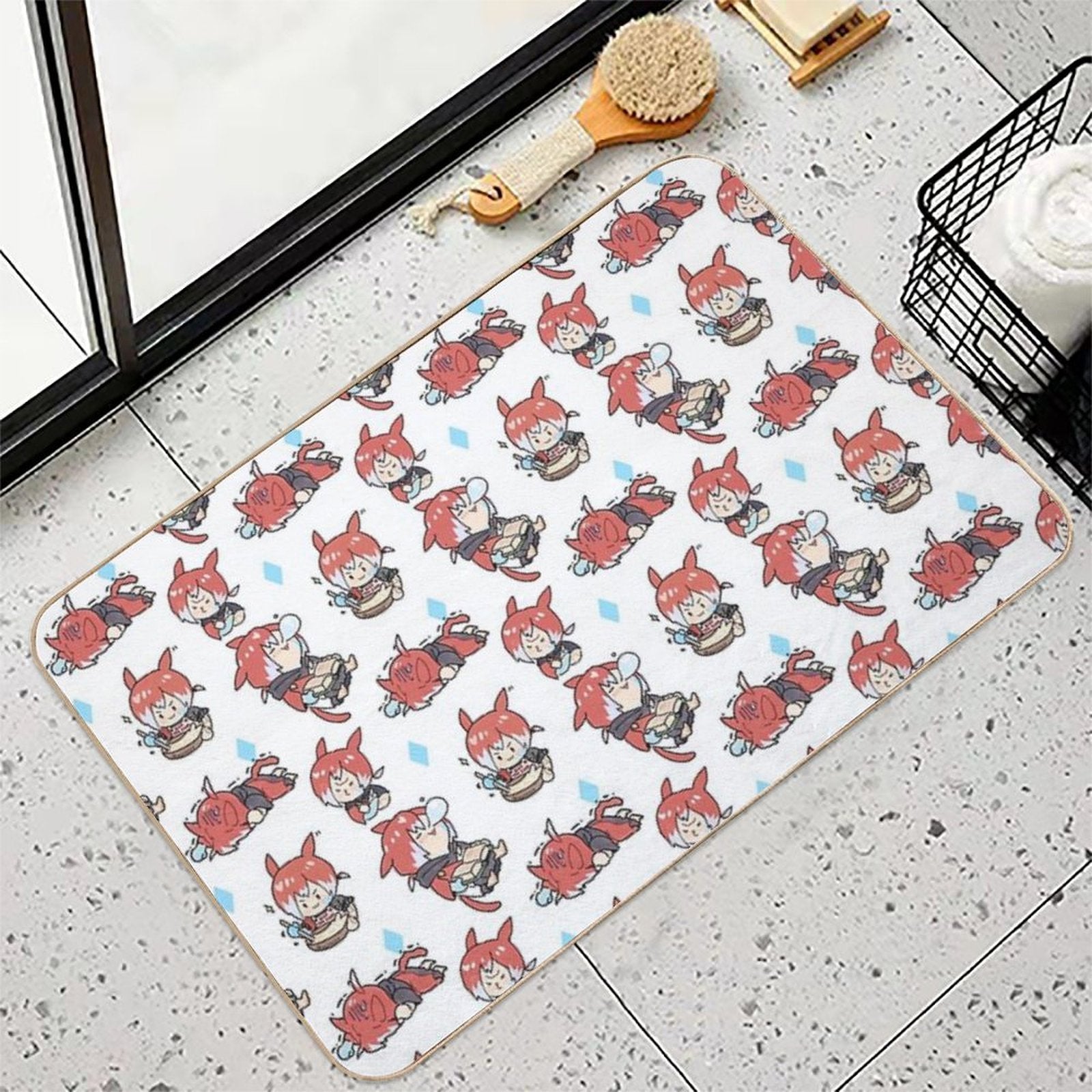 Crystal Exarch  Dirt-Trapping Bath Mat