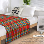 Archibald Tartan Scottish Clan Sustainable Throw Blanket