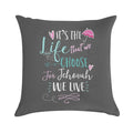 FOR JEHOVAH WE LIVE Soft Gift Ready Throw Pillow