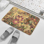 Dreaming A Mayan Menagerie  Versatile Bath Mat
