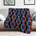 Angels of The Four Quarters Machine-washable Throw Blanket