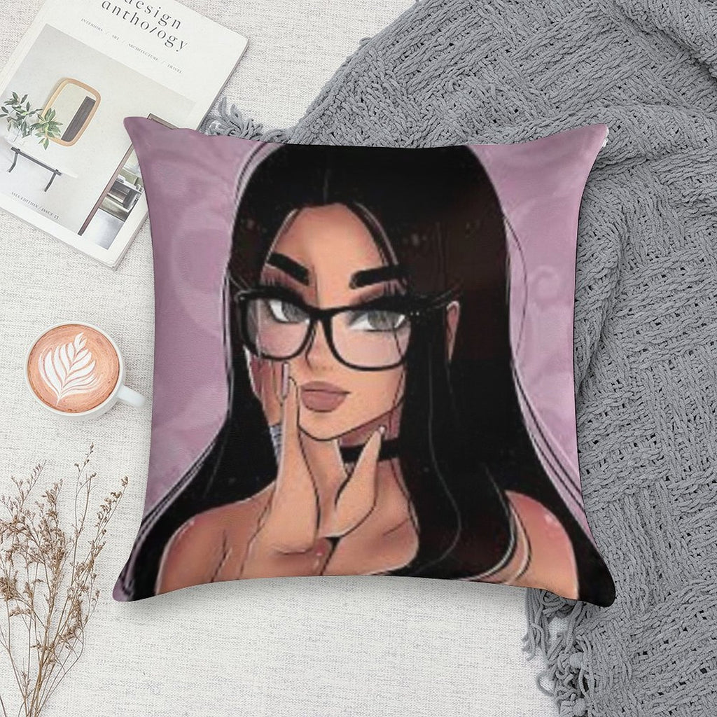 SSSniperwolf Soft Anti-Pilling Throw Pillow