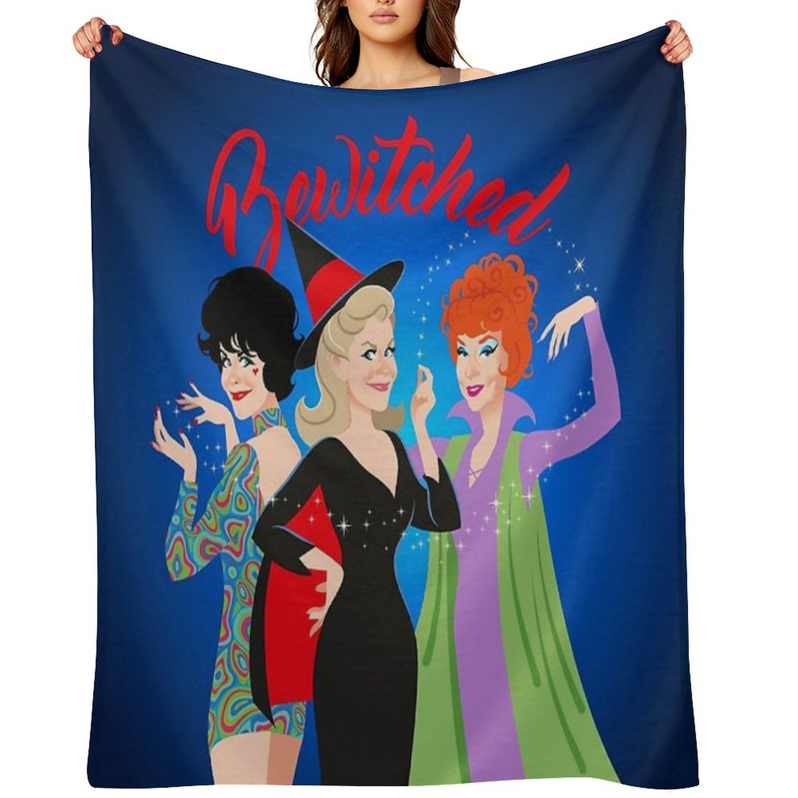 Bewitched 60 Anniversary Sustainable Throw Blanket