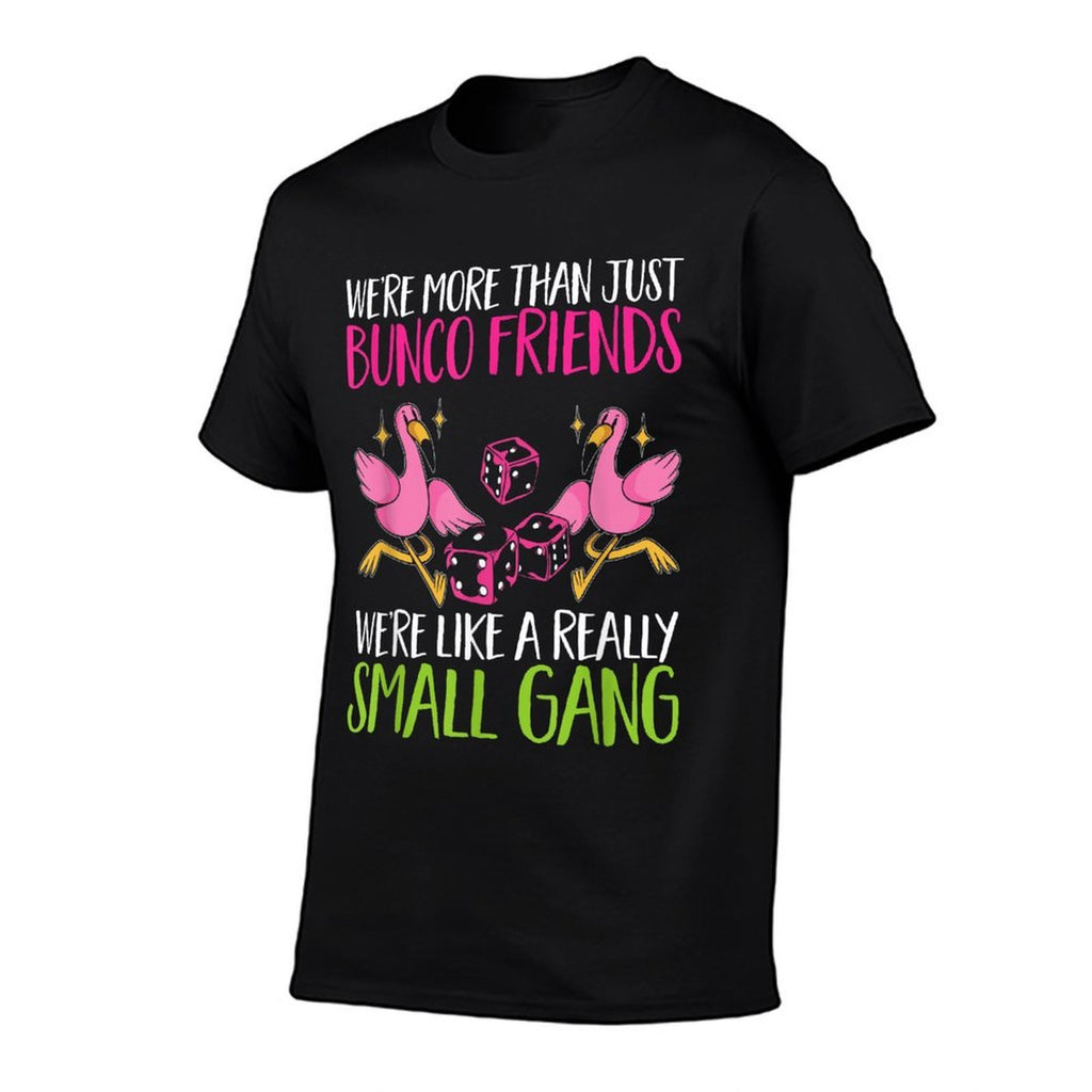 Bunco Game Flamingo Bunco Friends  Tagless Design T-Shirt