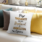 Hamilton - Musical Theater Soft Anti-Pilling Throw Pillow