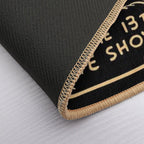 Vintage Halloween Black Cat  Pet-Safe Bath Mat