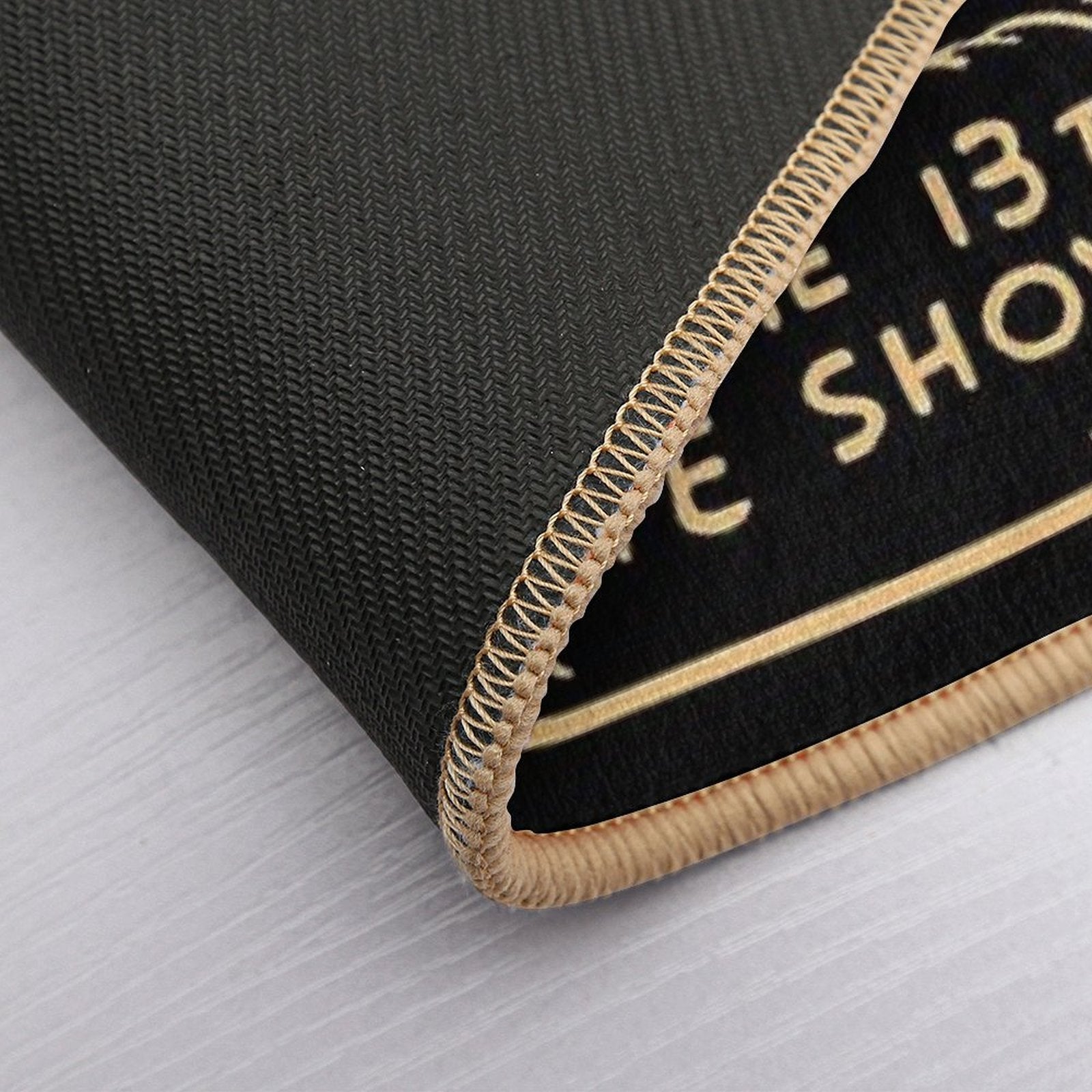 Vintage Halloween Black Cat  Pet-Safe Bath Mat