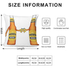 Twisted Tea Cheers Soft Shrink-Resistant Throw Pillow