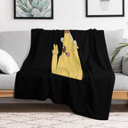 Peely Easy Care Throw Blanket