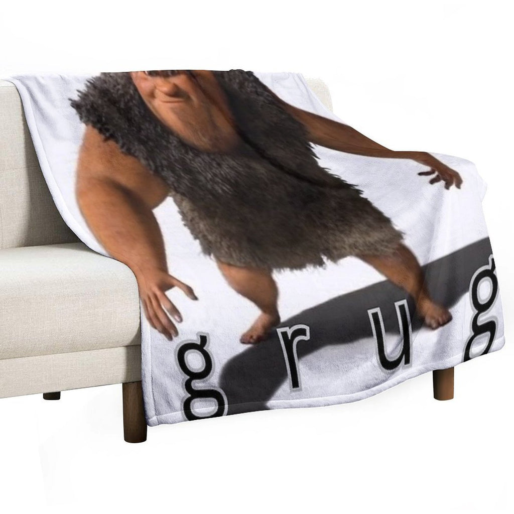 I Call It Grug Travel-friendly Throw Blanket