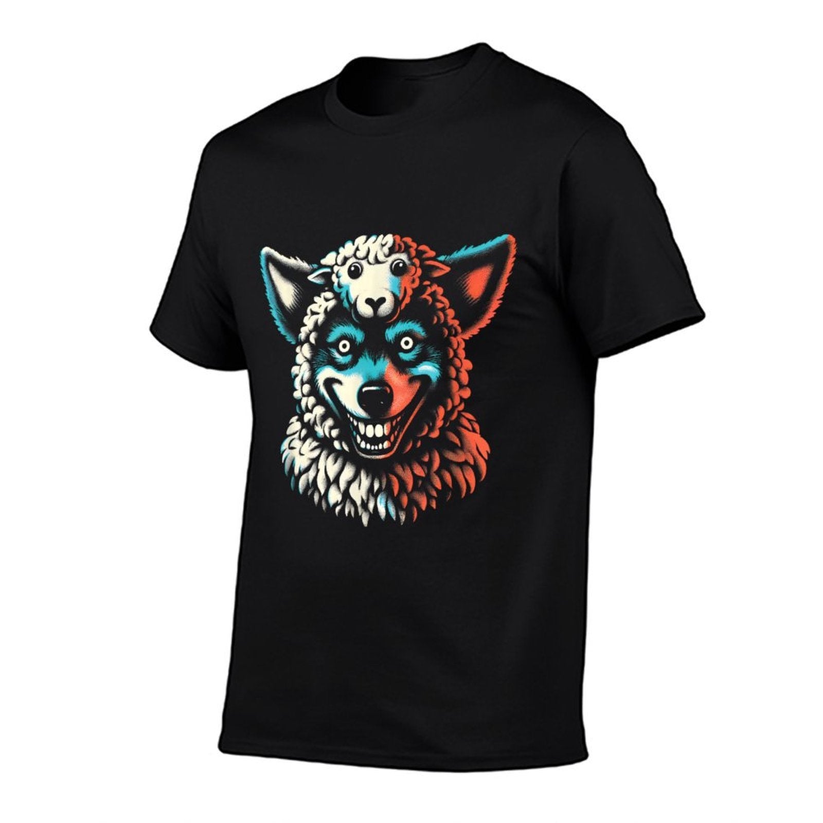 Wolf In Sheeps Clothing - Funny Graphic Wolf Sheep Costume  Odor-resistant T-Shirt
