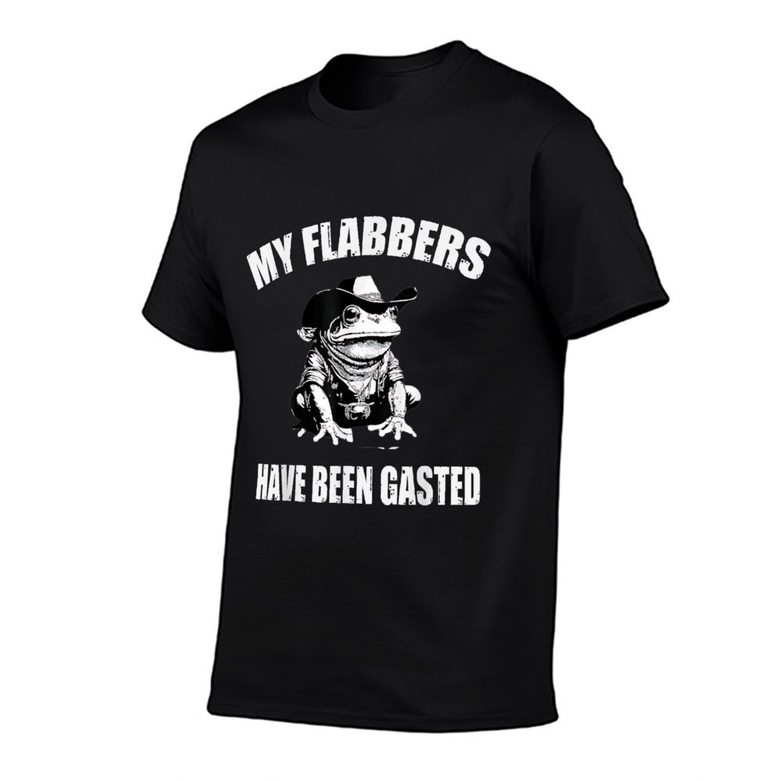 My Flabbers Have Been Gasted Funny Cowboy Frog Meme  Eco-friendly Material T-Shirt