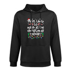 Most Likely Watch All The Christmas Movies Family Matching Shape Retention Hoodie
