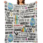 Dragons' Anthems Durable Throw Blanket