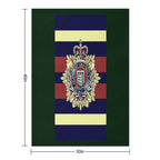Royal Logistics Corps RLC CAP BADGE Multi-functional Throw Blanket